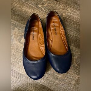 Lucky Brand Emmie 2 Women's Blueberry Blue Classic Ballet Flats
